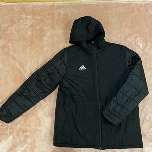 Adidas winter hooded puffer jacket